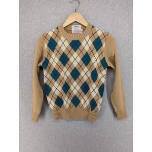 Izod Kids Vintage 1983 Sweater Size 16 Made In Hong Kong